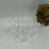 Light luxury transparent cosmetics storage box, desktop dressing table, skin care products, water ripple plastic large-capacity storage box Specification image